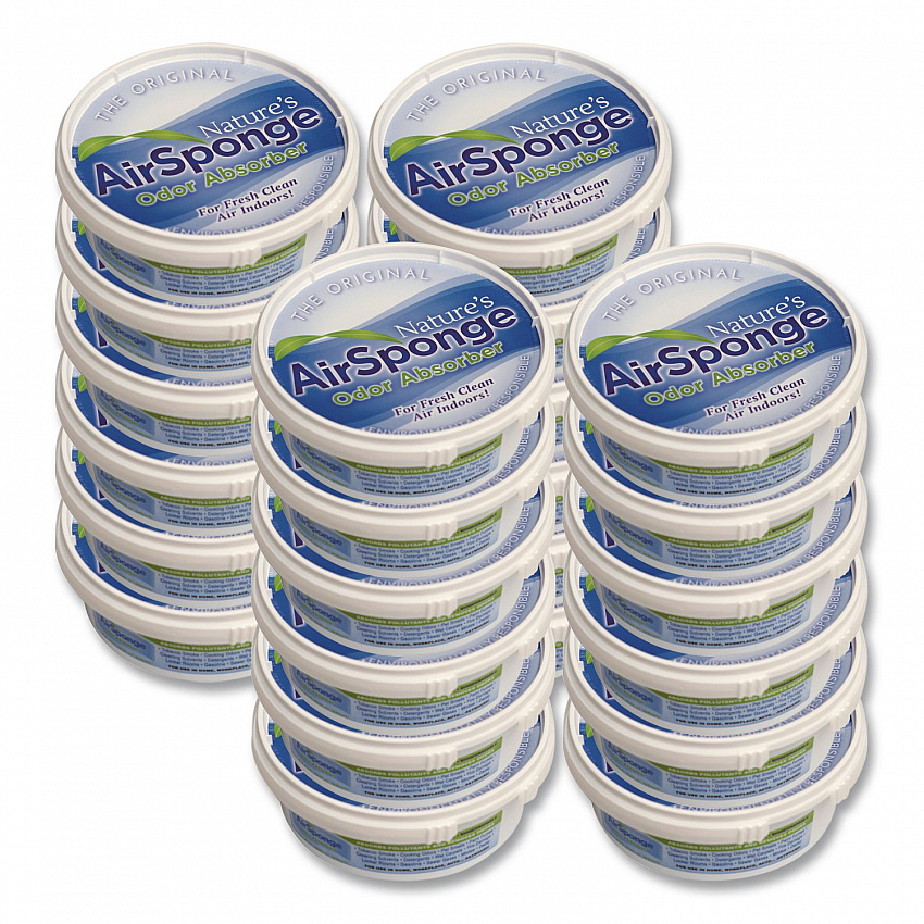 Sponge Odor Absorber, 8 oz Designer Cup, 24/Carton (1011DP)