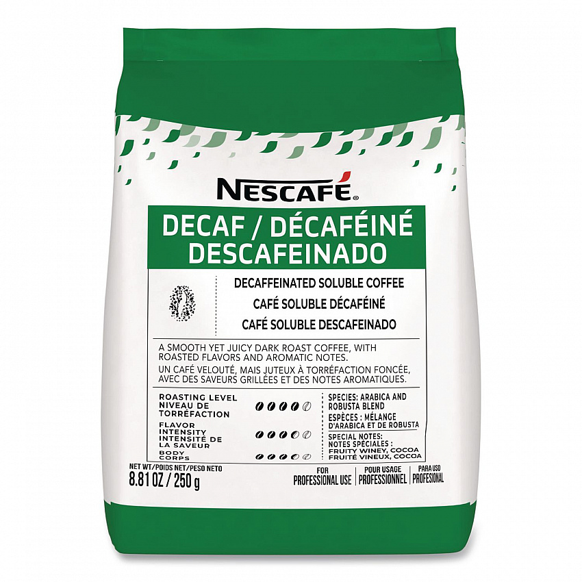 Bulk Decaf Ground Coffee, Arabica, 8.81 oz Bag, 4/Carton (72091CT)