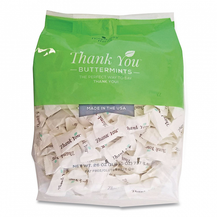 Thank You Buttermints Candies, 26 oz Bag (000501)