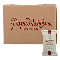 Premium Coffee, French Roast, Ground Portion Packs, 18/Carton (25183)