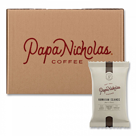 100% Pure Coffee, Decaffeinated, 1.5 oz Pack, 42 Packs/Carton (23004)