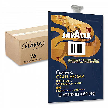 Gran Aroma Coffee Freshpack, 76/Carton (48087)