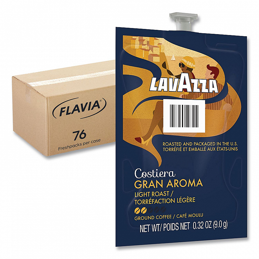 Gran Aroma Coffee Freshpack, 76/Carton (48087)
