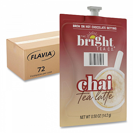 The Bright Tea Co. Chai Tea Latte Freshpack, 72/Carton (48055)