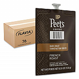 Peet's French Roast Coffee Freshpack, 76/Carton (48036)