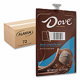 Dove Hot Chocolate Freshpack, Milk Chocolate, 72/Carton (48000)