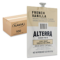 Alterra French Vanilla Coffee Freshpack, 100/Carton (48009)