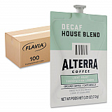Alterra Decaf House Blend Coffee Freshpack, 100/Carton (48013)