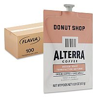 Alterra Donut Shop Coffee Freshpack, 100/Carton (48019)