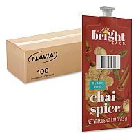 The Bright Tea Co. Chai Spice Black Tea Freshpack, 100/Carton (48021)