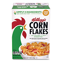 Corn Flakes Cereal,  2 Bags/Box,  43 oz Box (22002626)