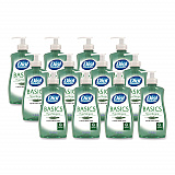 Basics Hypoallergenic Liquid Hand Soap, Floral, 11 oz, 12/Carton (35488)