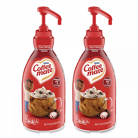 Liquid Creamer, Peppermint Mocha, 1.5 L Pump Bottle (29600)
