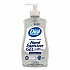 Gel Antibacterial Hand Sanitizer, 11 oz Pump Bottle, Fragrance-Free, 12/Carton (35482)