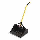 Maximizer Wet/Dry Debris Pan, 16.88 x 29, 29" Handle, Plastic, Yellow/Black (2018806)