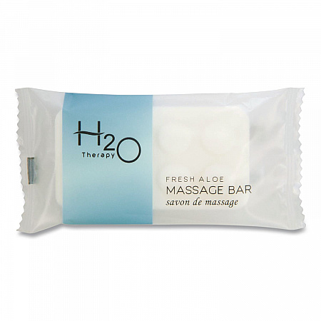 H2O Therapy Soaps, White Tea and Lemongrass Scent, 1.1 oz Bar, 400/Carton (007095)