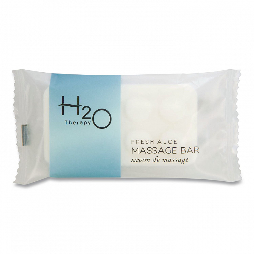 H2O Therapy Soaps, White Tea and Lemongrass Scent, 1.1 oz Bar, 400/Carton (007095)