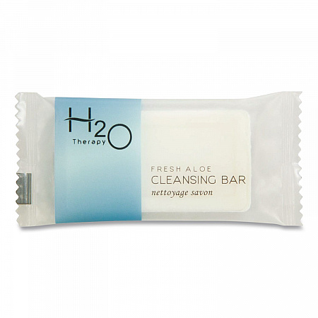 H2O Therapy Soaps, White Tea and Lemongrass Scent, 0.5 oz Bar, 1,000/Carton (007101)