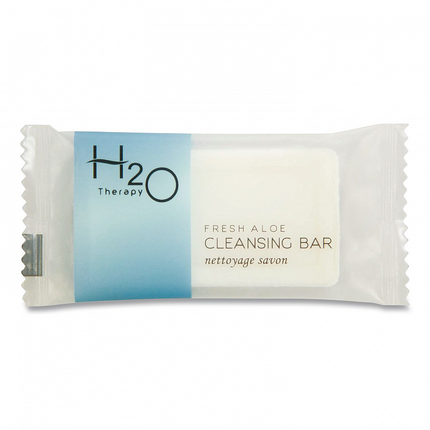 H2O Therapy Soaps, White Tea and Lemongrass Scent, 0.5 oz Bar, 1,000/Carton (007101)