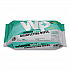 WipesPlus Disinfecting Surface Wipes, Flat Pack, 1-Ply, 7 x 8, Lemon, White, 80 Wipes/Refill Pack, 12 Packs/Carton (37701)