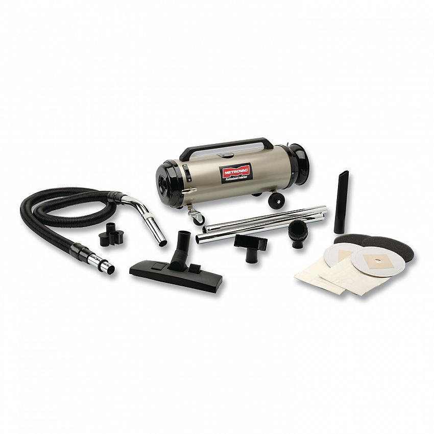 Metropolitan Professionals Canister Vacuum, 11.25 A Current, Black (104577942)