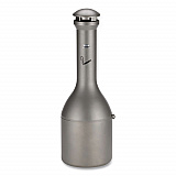 Infinity Traditional Smoking Receptacle, 4.1 gal, 13 dia x 39h, Antique Pewter (9W33APE)
