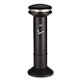 Infinity Ultra-High Capacity Smoking Receptacle, 6.7 gal, 15.5 dia x 41.5h, Black (9W34BLA)