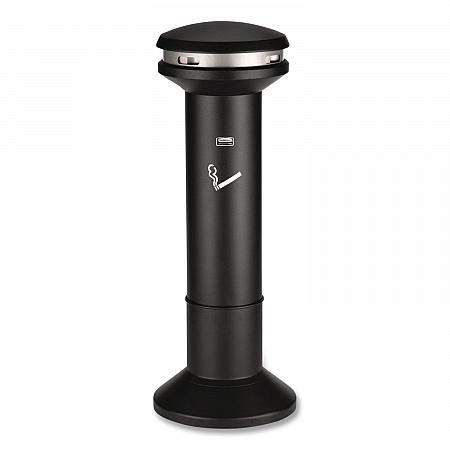 Infinity Ultra-High Capacity Smoking Receptacle, 6.7 gal, 15.5 dia x 41.5h, Black (9W34BLA)