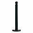 Smoker's Pole, Round, Steel, 0.9 gal, 4 dia x 41h, Black (R1BK)