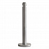 Smoker's Pole, Round, Steel, 0.9 gal, 4 dia x 41h, Silver (R1SM)
