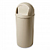 Marshal Classic Container, 25 gal, Plastic, Beige (817088BG)