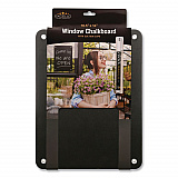 Window Chalkboard, Black Surface, 10.5 x 14 (EGPHD0513S)
