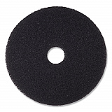 Stripper Pad, 10" Diameter, Black, 5/Carton (08372)