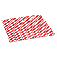 Grease-Resistant Paper Wraps and Liners, 12 x 12, Red Check, 1,000/Box, 5 Boxes/Carton (057700)