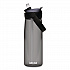 Thrive FlipStraw Plastic Water Bottle, 25 oz, Charcoal (2853001075)