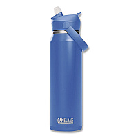 Thrive FlipStraw Stainless Steel Vacuum Insulated Water Bottle, 32 oz, Sky Blue (2855406001)