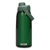 Thrive Chug Plastic Water Bottle, 32 oz, Forest Green (2925301001)