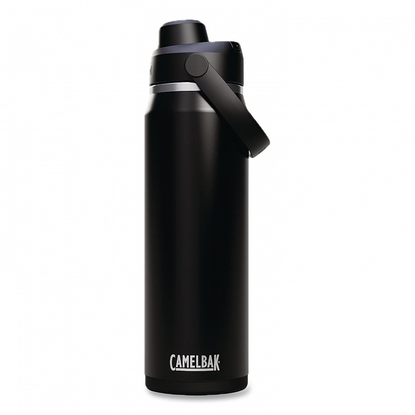 Thrive Chug Vacuum Insulated Stainless Steel Water Bottle, 25 oz, Black (2931001075)