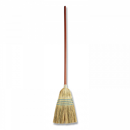 Corn-Fill Broom, Corn Fiber Bristles, 38