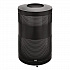 Classics Perforated Open Top Receptacle, 51 gal, Steel, Black (S55ETBK)