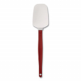 High Heat Scraper Spoon, Plastic, 13.5", Red/White (1967RED)