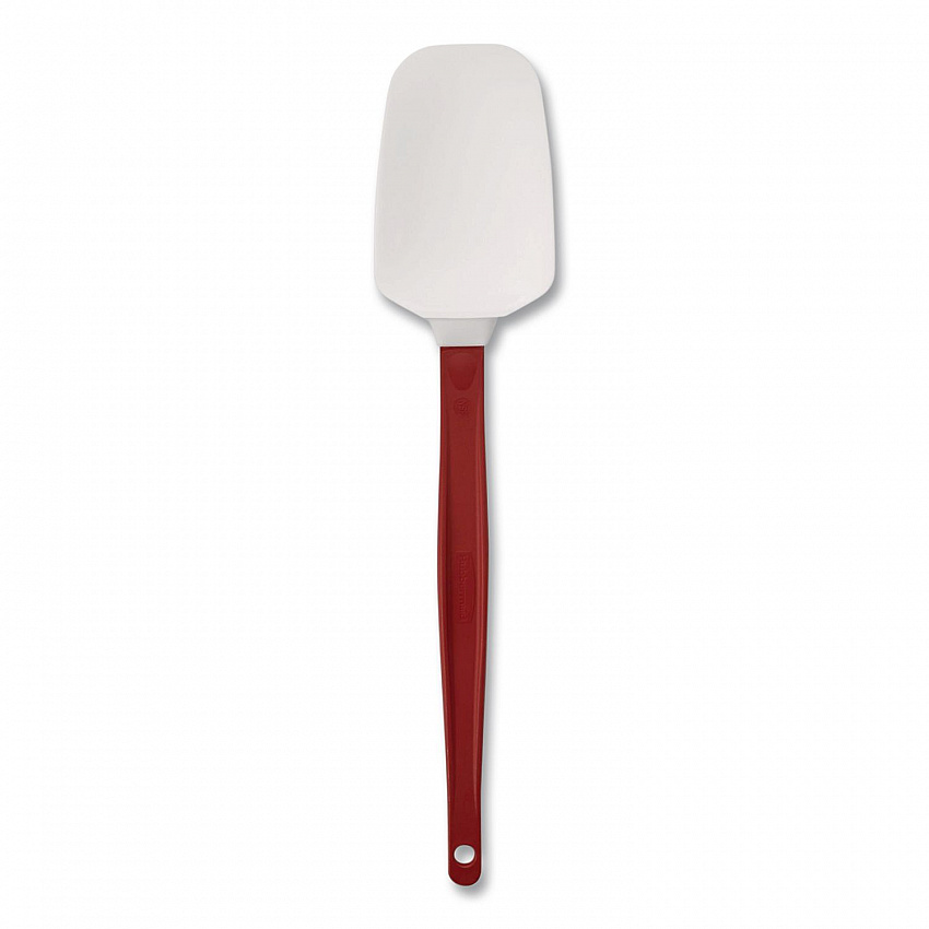 High Heat Scraper Spoon, Plastic, 13.5", Red/White (1967RED)