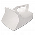 Bouncer Bar/Utility Scoop, 64 oz, Plastic, White (2885WHI)