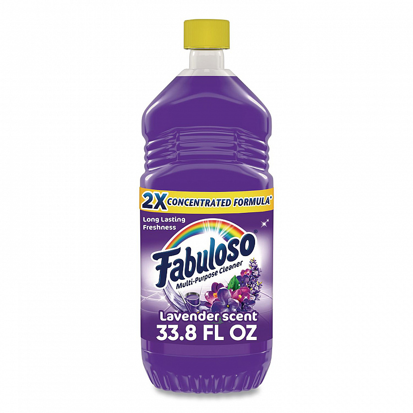 Multi-Use Cleaner, Lavender Scent, 33.8 oz Bottle, 12/Carton (53096)