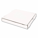 Corrugated Pizza Boxes, 16 x 16 x 1.97, White/Brown, 50/Carton (FPPBF16W)