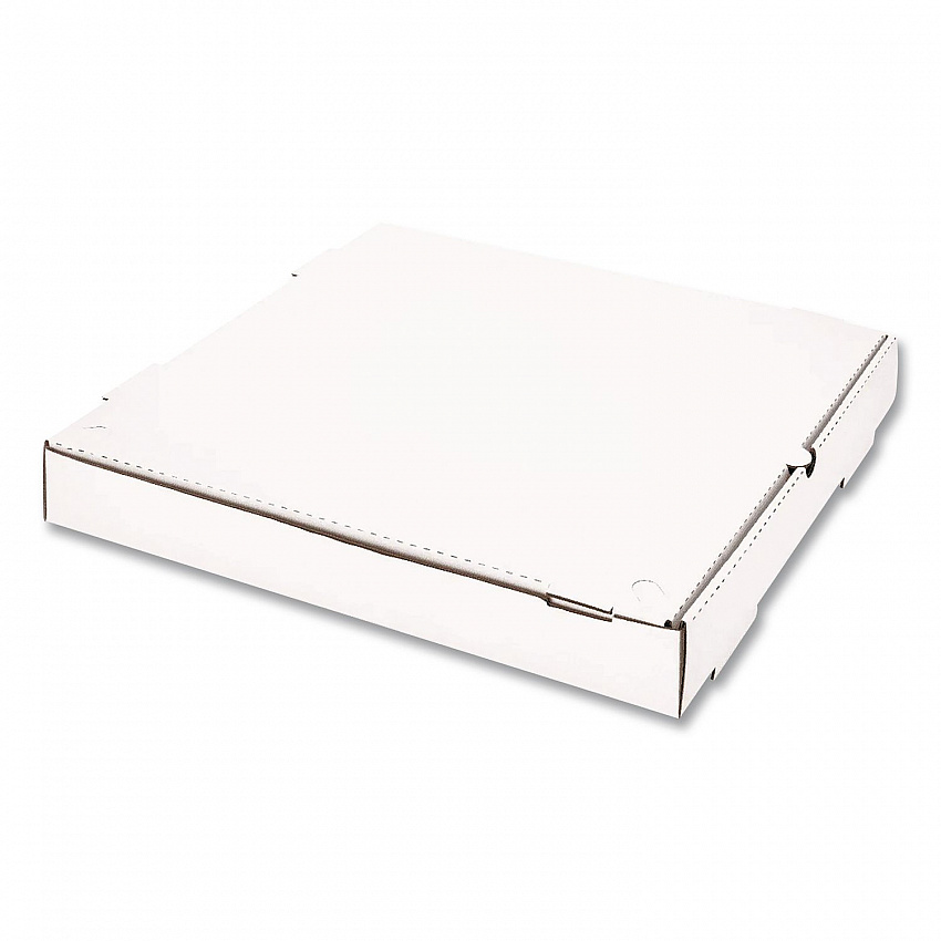 Corrugated Pizza Boxes, 16 x 16 x 1.97, White/Brown, 50/Carton (FPPBF16W)