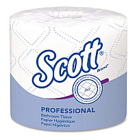 Essential Standard Roll Bathroom Tissue for Business, Septic Safe, 2-Ply, White, 550 Sheets/Roll (04460RL)