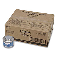 Chafing Fuel Can With Stem Wick, Methanol, 6 Hour Burn, 1.89 g, 24/Carton (10102)