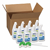 Disinfecting Cleaner with Bleach, Fresh Scent, 32 oz Bottles, 8 Bottles and 2 Trigger Sprayers/Carton (30314CT)