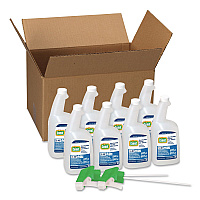 Disinfecting Cleaner with Bleach, Fresh Scent, 32 oz Bottles, 8 Bottles and 2 Trigger Sprayers/Carton (30314CT)